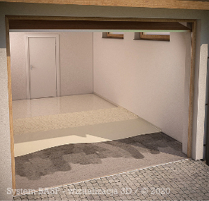 Wizualizacja garaż Honki 2020